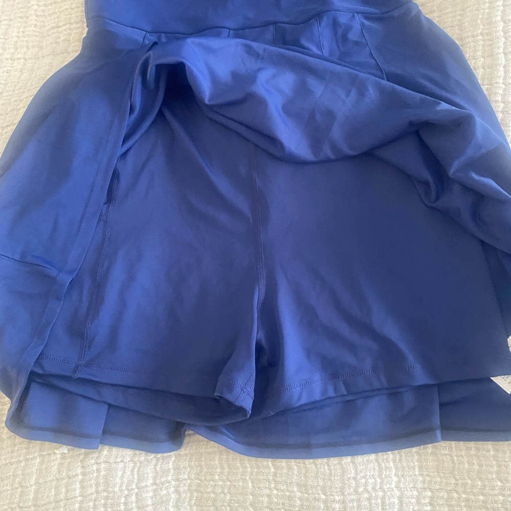 Prince/Pickleball Blue Scoop Neck Sundress - Picture 4 of 6
